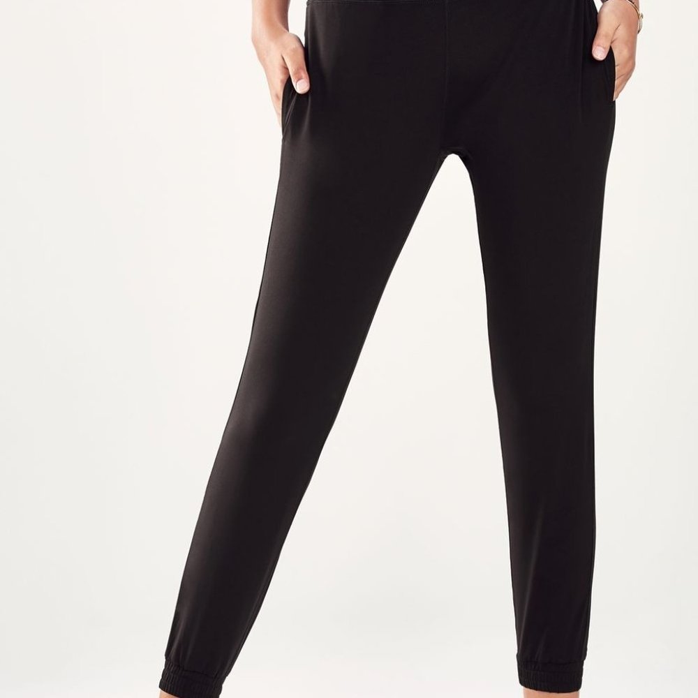 Mariah Pants II by Fabletics Black Size L (10)